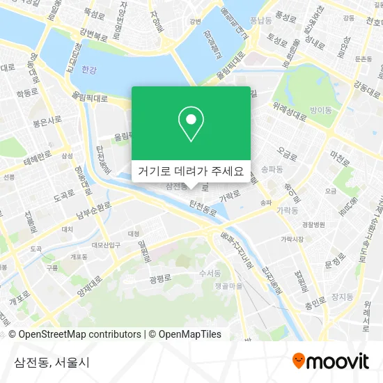 삼전동 지도