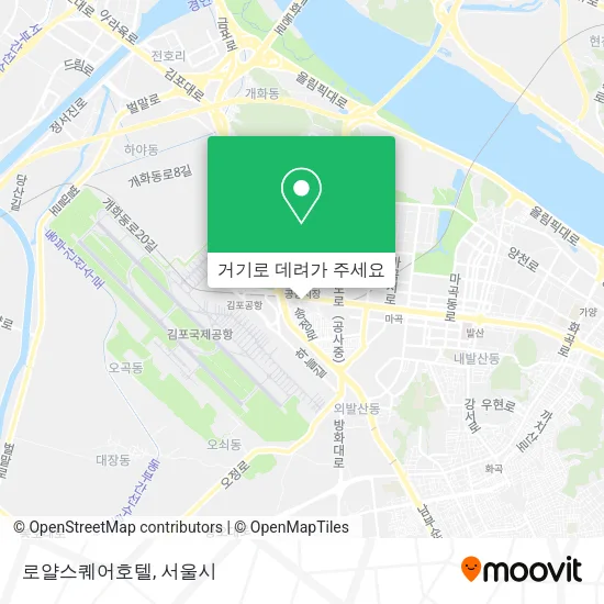 로얄스퀘어호텔 지도