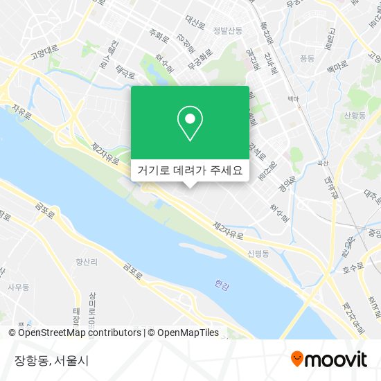 장항동 지도