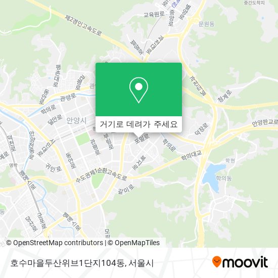 호수마을두산위브1단지104동 지도