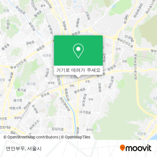 연안부두 지도