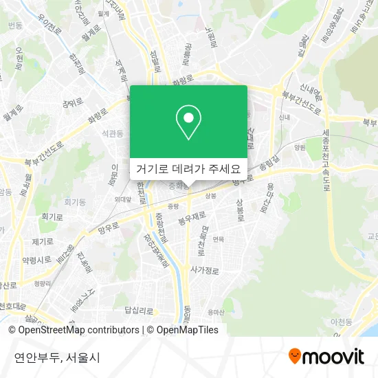 연안부두 지도