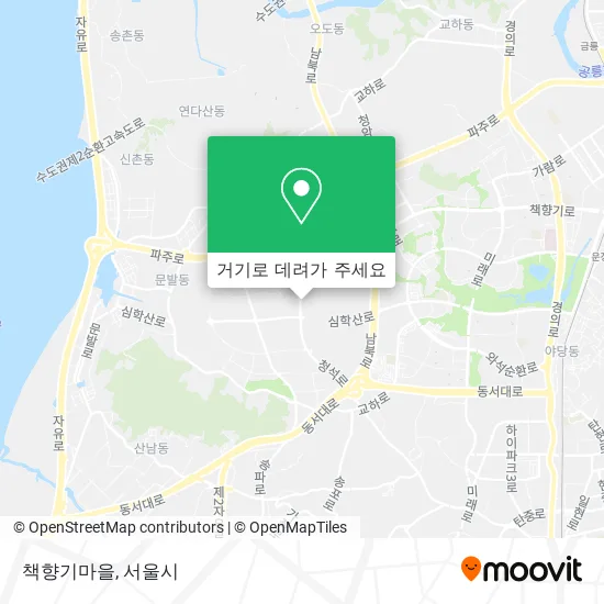책향기마을 지도