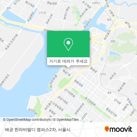 배곧 한라비발디 캠퍼스2차 지도