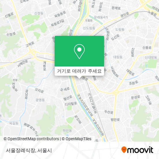 서울장례식장 지도