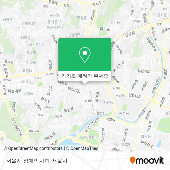 서울시 장애인치과 지도