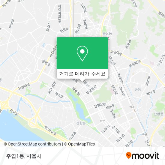 주엽1동 지도