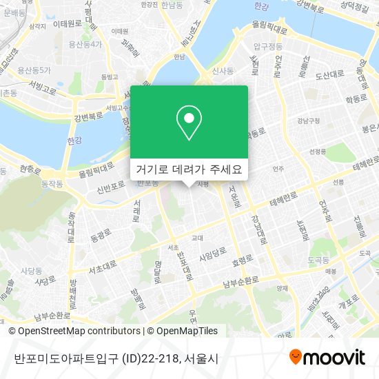 반포미도아파트입구 (ID)22-218 지도