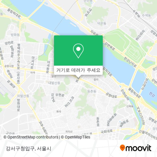 강서구청입구 지도