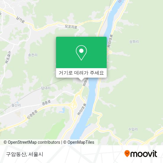 구암동산 지도