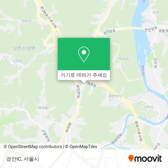 경안IC 지도