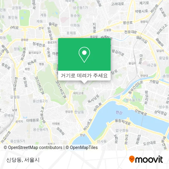 신당동 지도