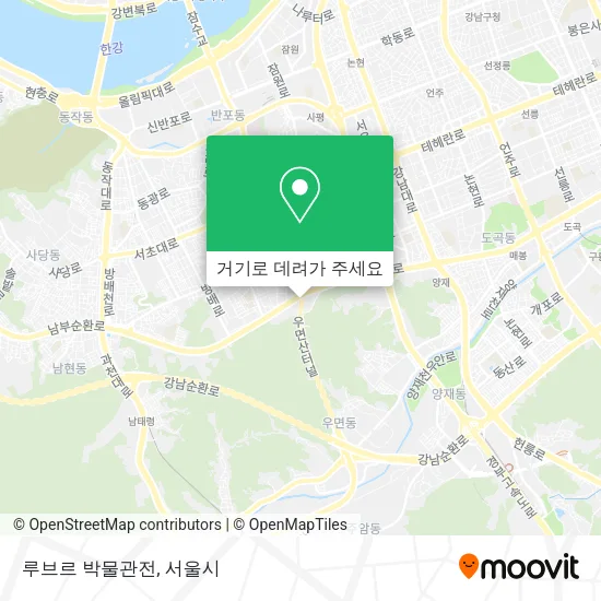 루브르 박물관전 지도