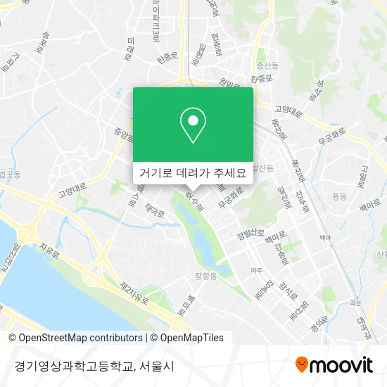 경기영상과학고등학교 지도