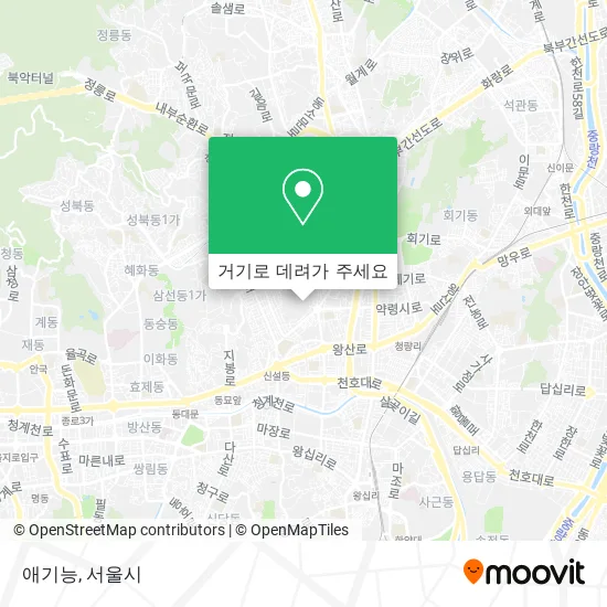 애기능 지도