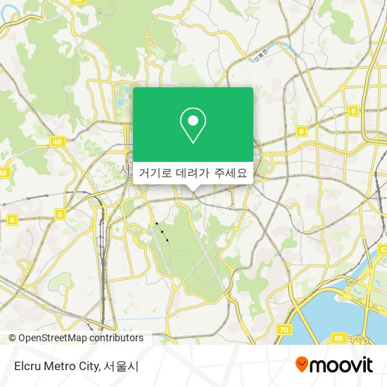 Elcru Metro City 지도