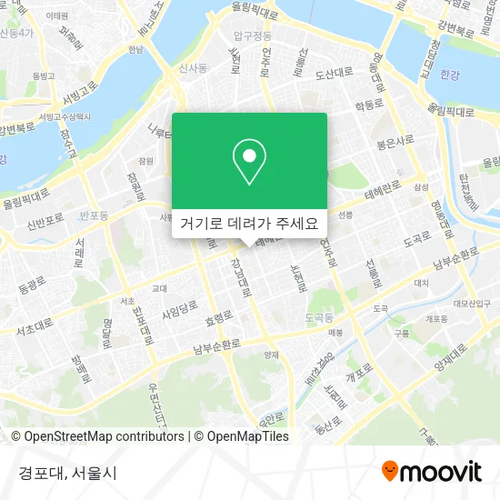 경포대 지도