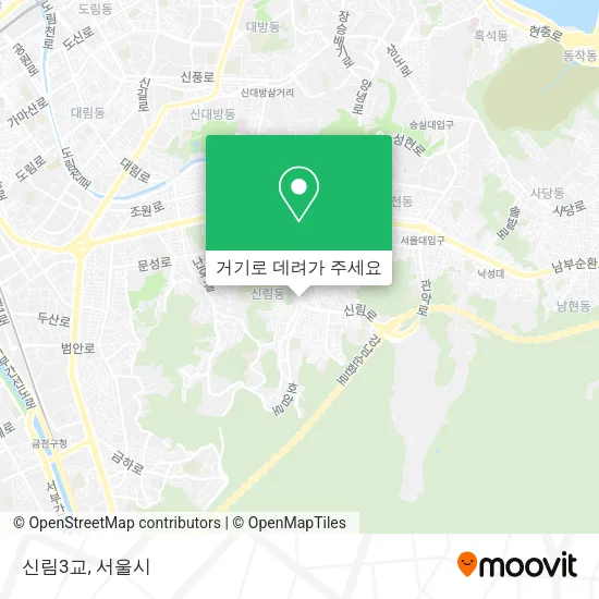 신림3교 지도