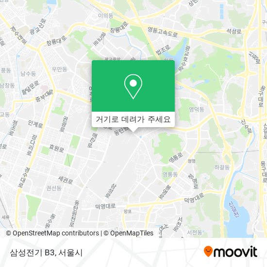 삼성전기 B3 지도