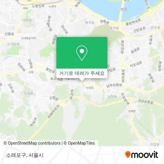 소래포구 지도