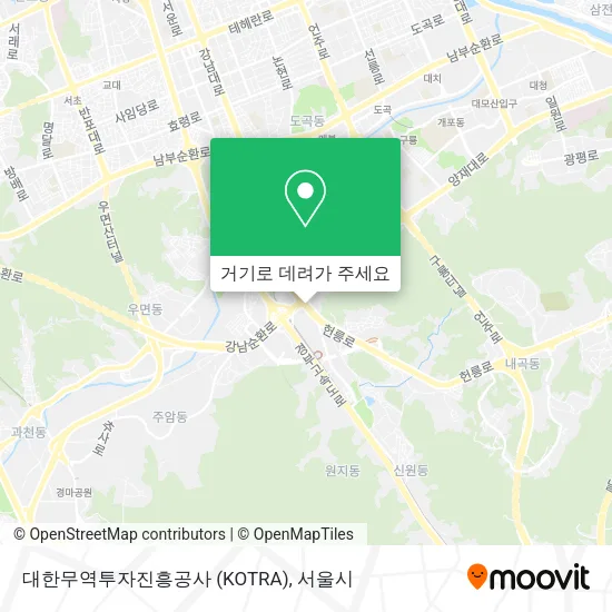 대한무역투자진흥공사 (KOTRA) 지도