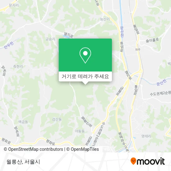 월롱산 지도