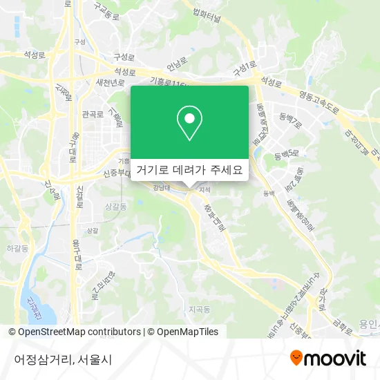 어정삼거리 지도