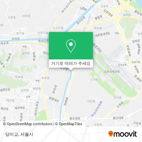 당미교 지도