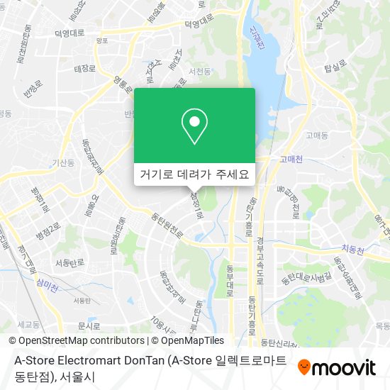 A-Store Electromart DonTan (A-Store 일렉트로마트 동탄점) 지도