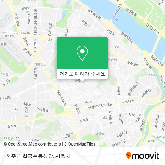 천주교 화곡본동성당 지도