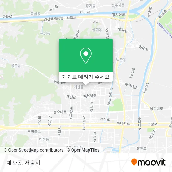 계산동 지도