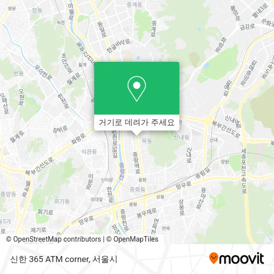 신한 365 ATM corner 지도