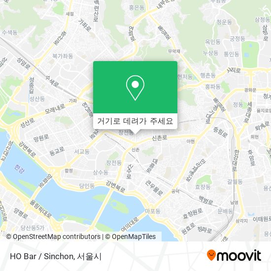 HO Bar / Sinchon 지도