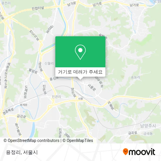 용정리 지도