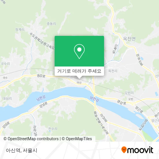 아신역 지도