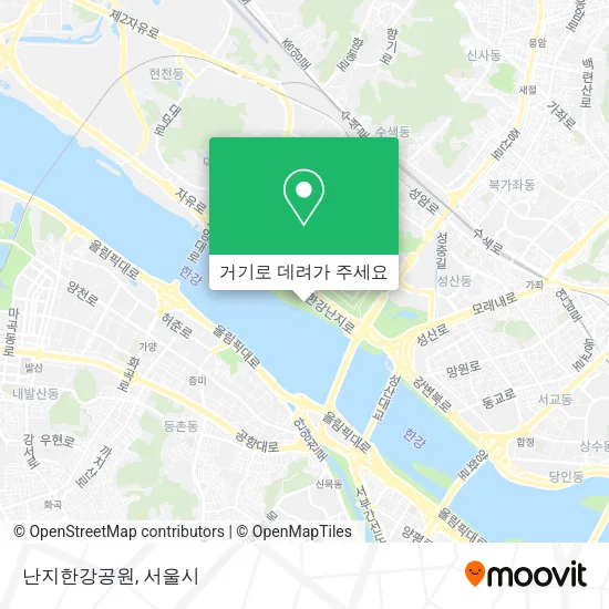 난지한강공원 지도