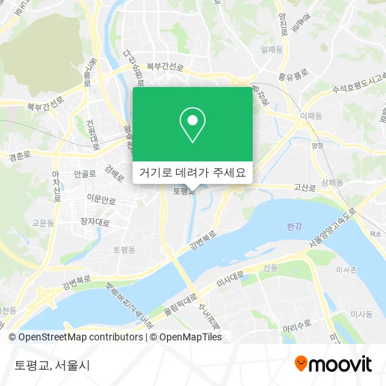 토평교 지도