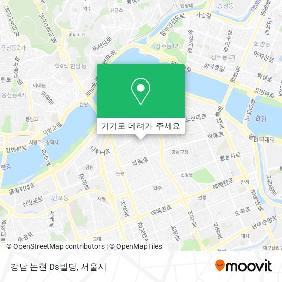강남 논현 Ds빌딩 지도