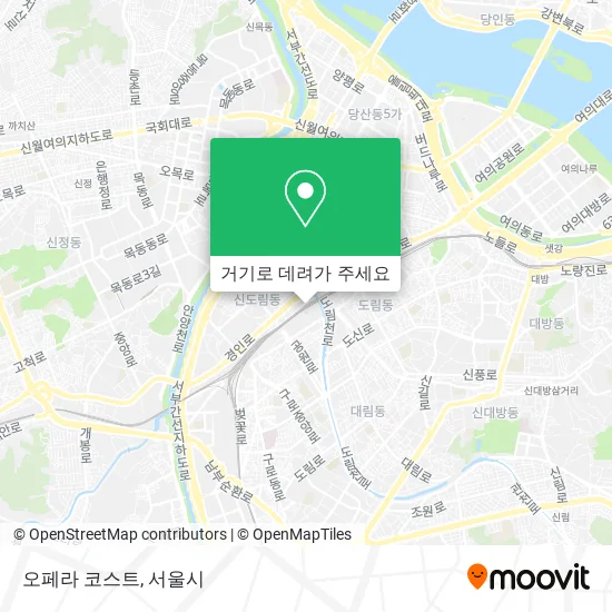 오페라 코스트 지도