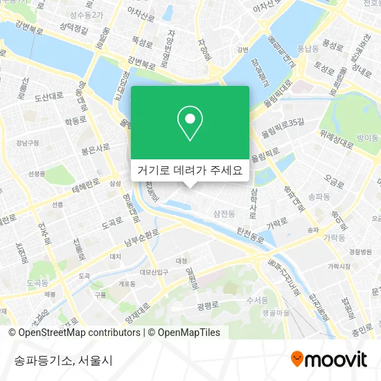 송파등기소 지도