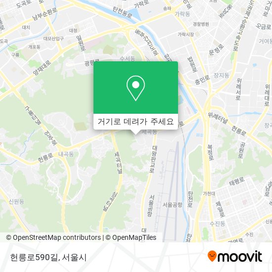 헌릉로590길 지도