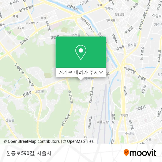 헌릉로590길 지도