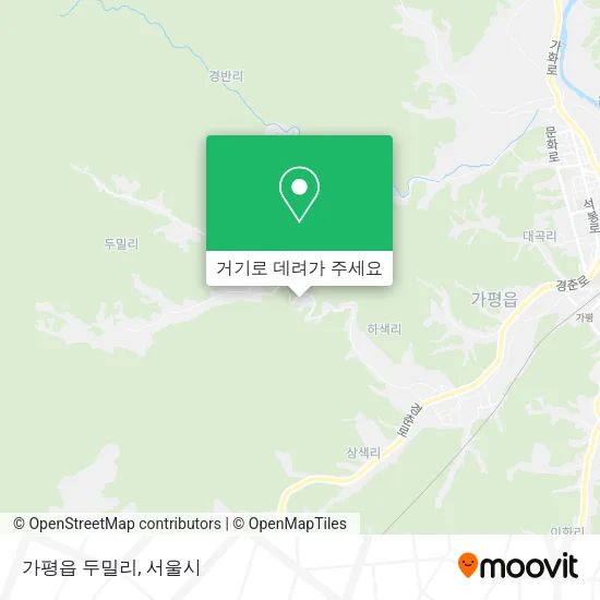 가평읍 두밀리 지도