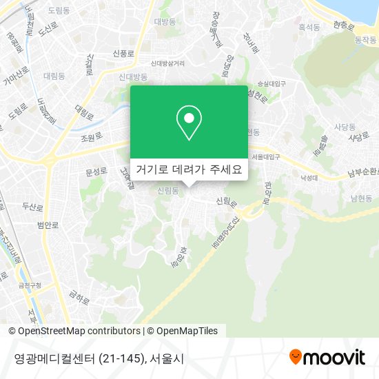 영광메디컬센터 (21-145) 지도
