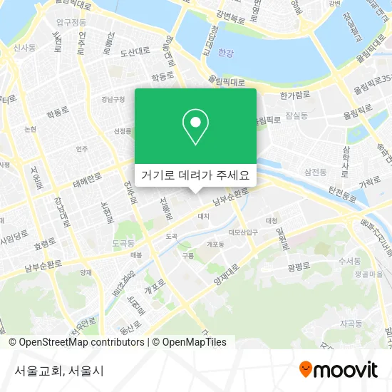 서울교회 지도