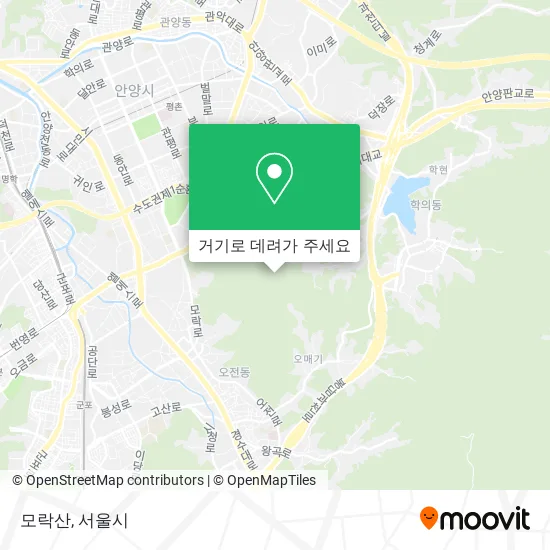 모락산 지도