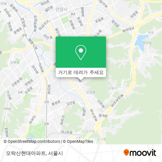 모락산현대아파트 지도