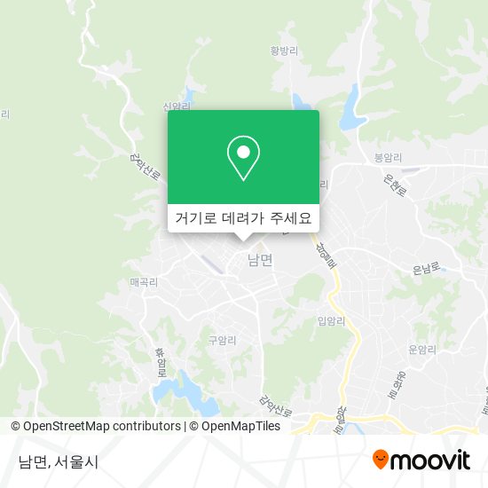 남면 지도