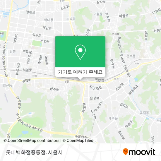 롯데백화점중동점 지도