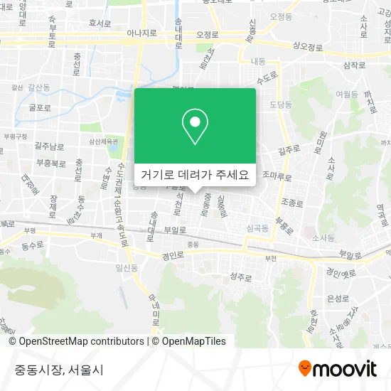 중동시장 지도